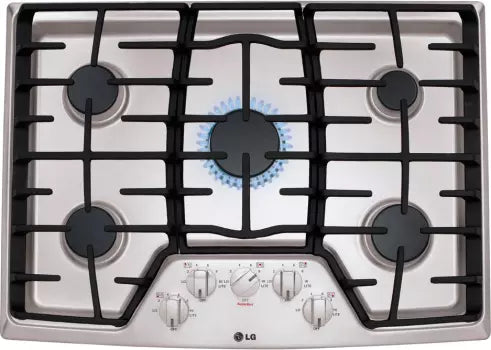 LCG3011ST LG 30" Gas Cooktop with 5 burners
