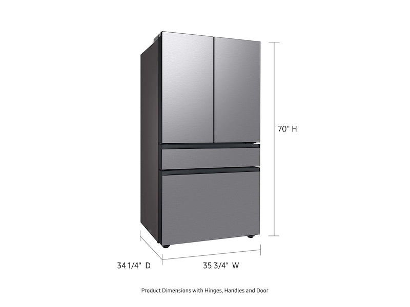 RF29BB8200QLAA Bespoke 4-Door French Door Refrigerator (29 cu. ft.)