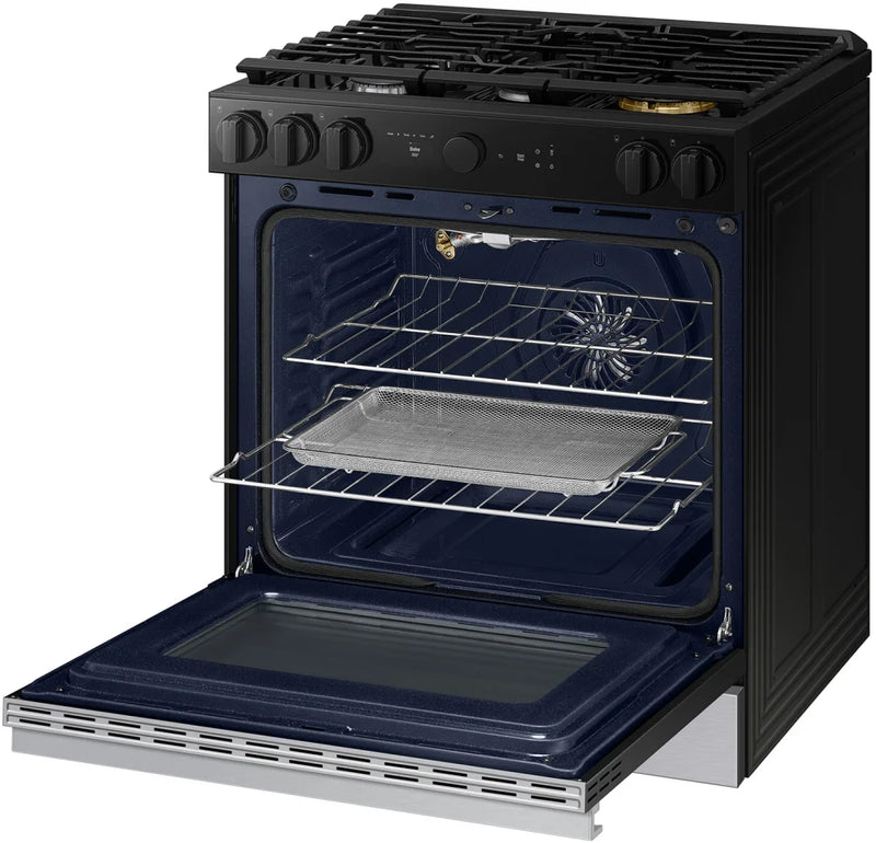 Samsung BESPOKE NSG6DG8500SR Slide-In Gas Range