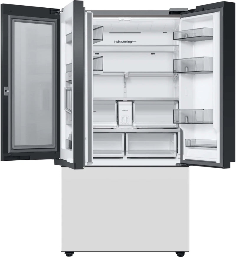 Samsung BESPOKE RF30BB660012 French Door Fridge (Fridge Doors are Black)