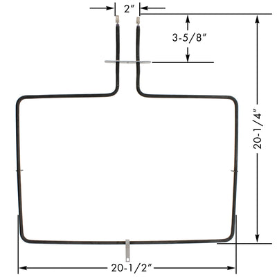 W10779716 Whirlpool Bake Element - Highway 61 Appliance Parts