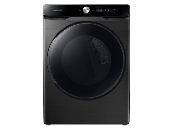 DVG45A6400V Samsung 7.5 cu. ft. Smart Dial Gas Dryer with Super Speed Dry in Brushed Black