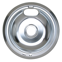 DB8WH 8" Drip Pan - Chrome - Highway 61 Appliance Parts